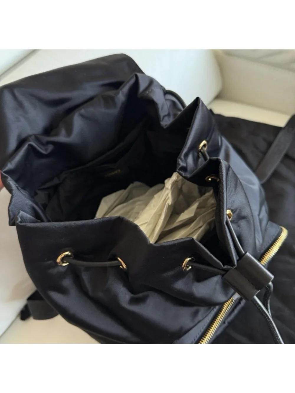 NWT VERSACE Backpack Black 100% Authentic